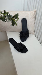 Nina black slides