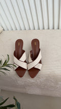Opal slipper heels