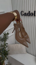 Ella sling back heels