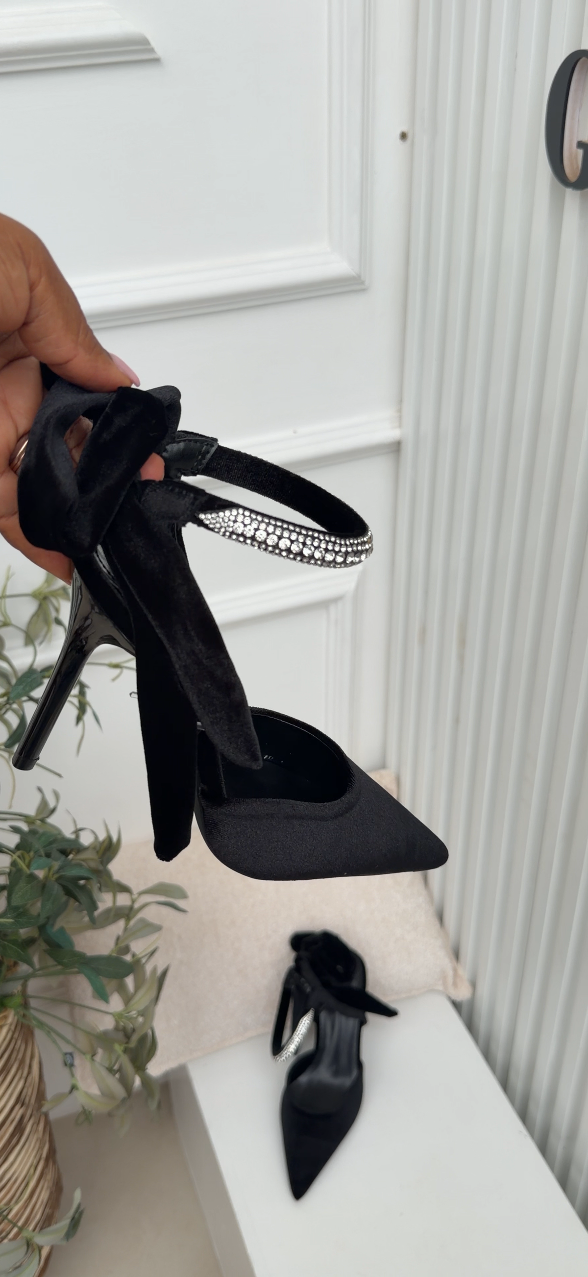 Elaine black heels