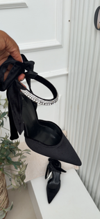 Elaine black heels