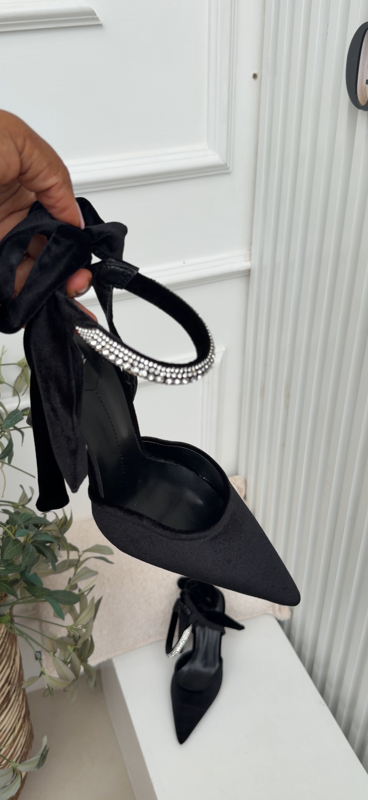 Elaine black heels