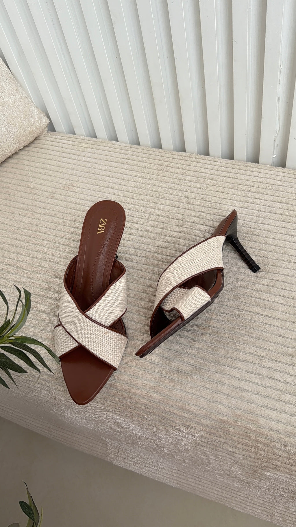 Opal slipper heels