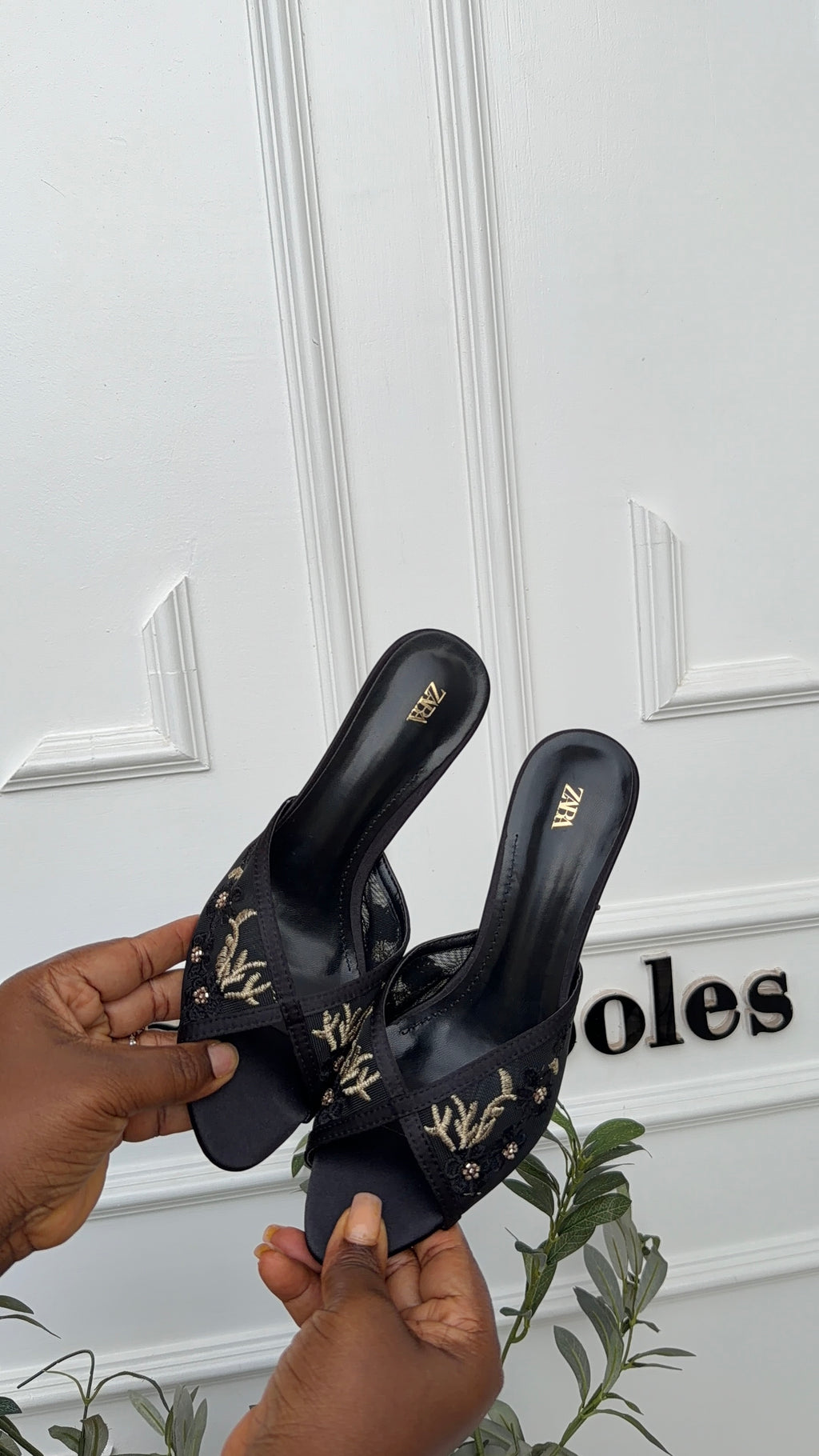 Ayla slipper heel