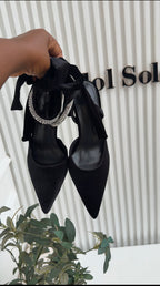 Elaine black heels
