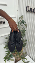 Sena black ballet flats