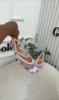 Bella White Flats