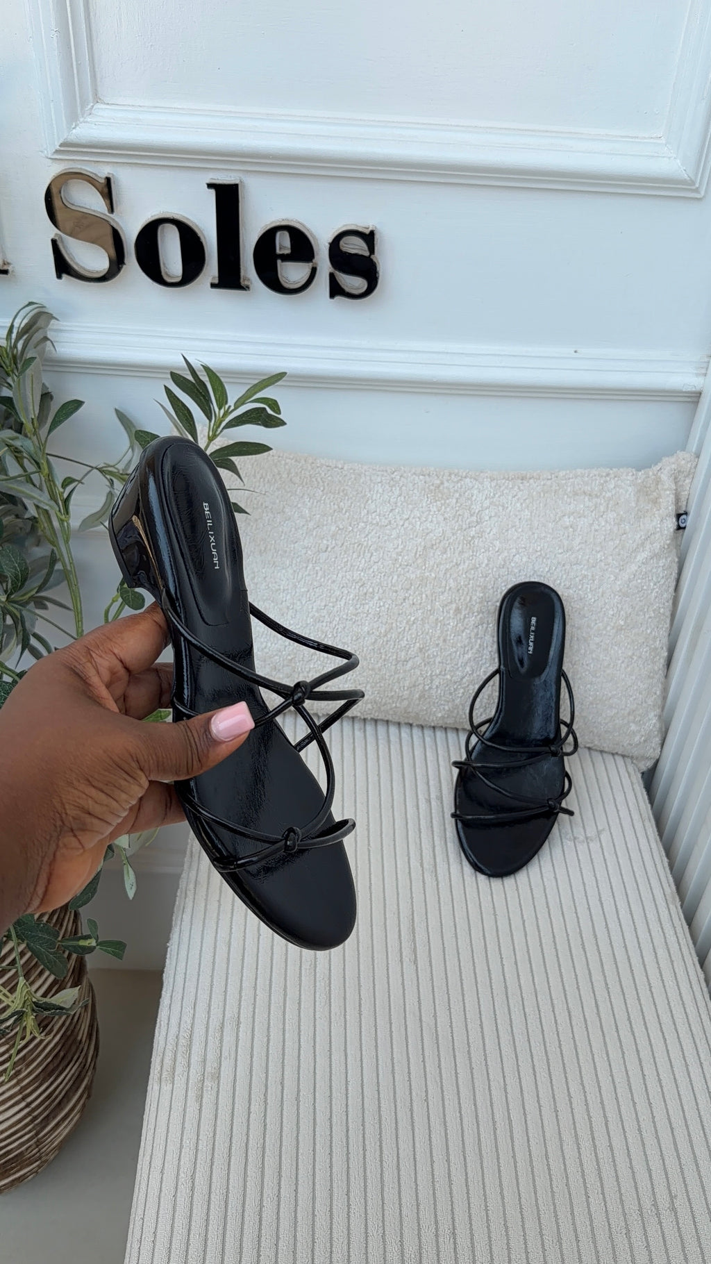 Dora Strappy slippers