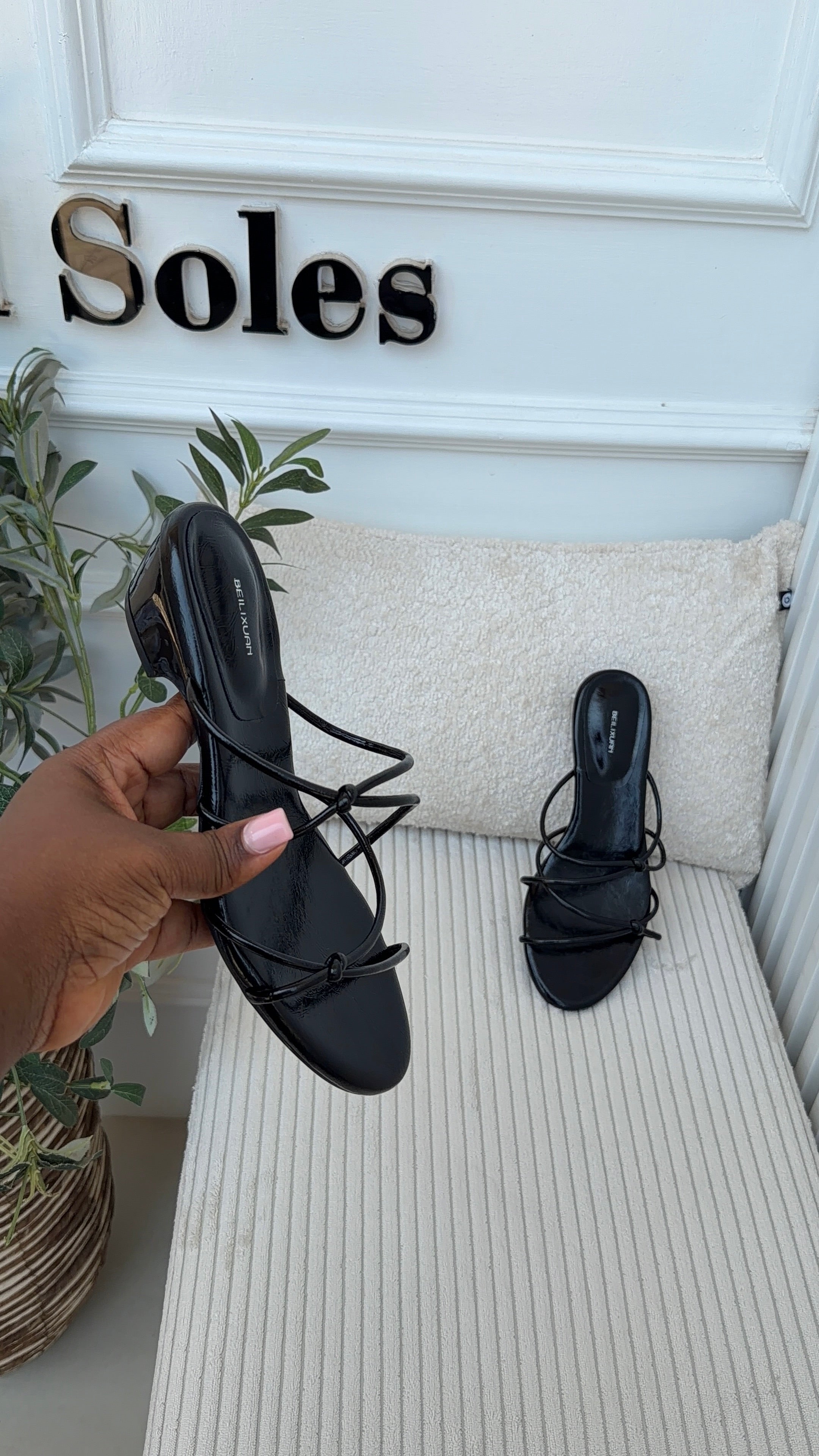 Dora Strappy slippers