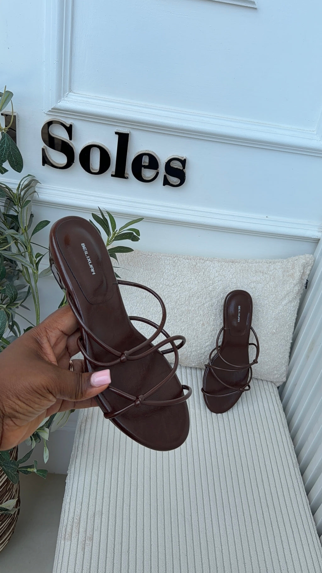 Dora Strappy slippers