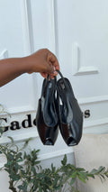 Onyx black flats