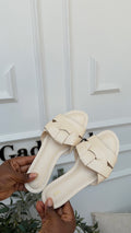 Diva beige slipper