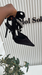 Elaine black heels