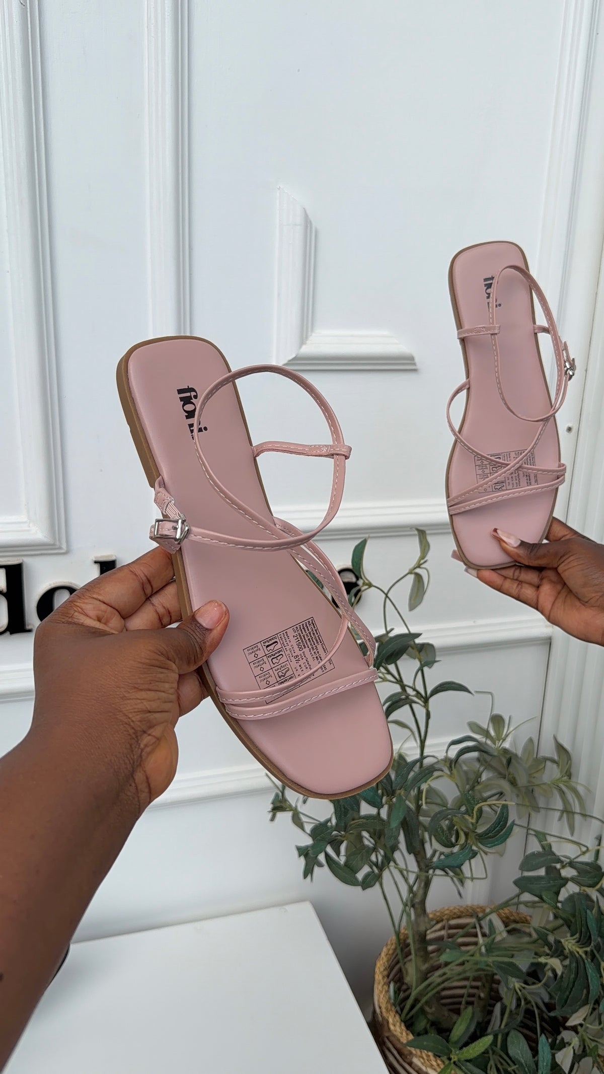 Zella flat sandals