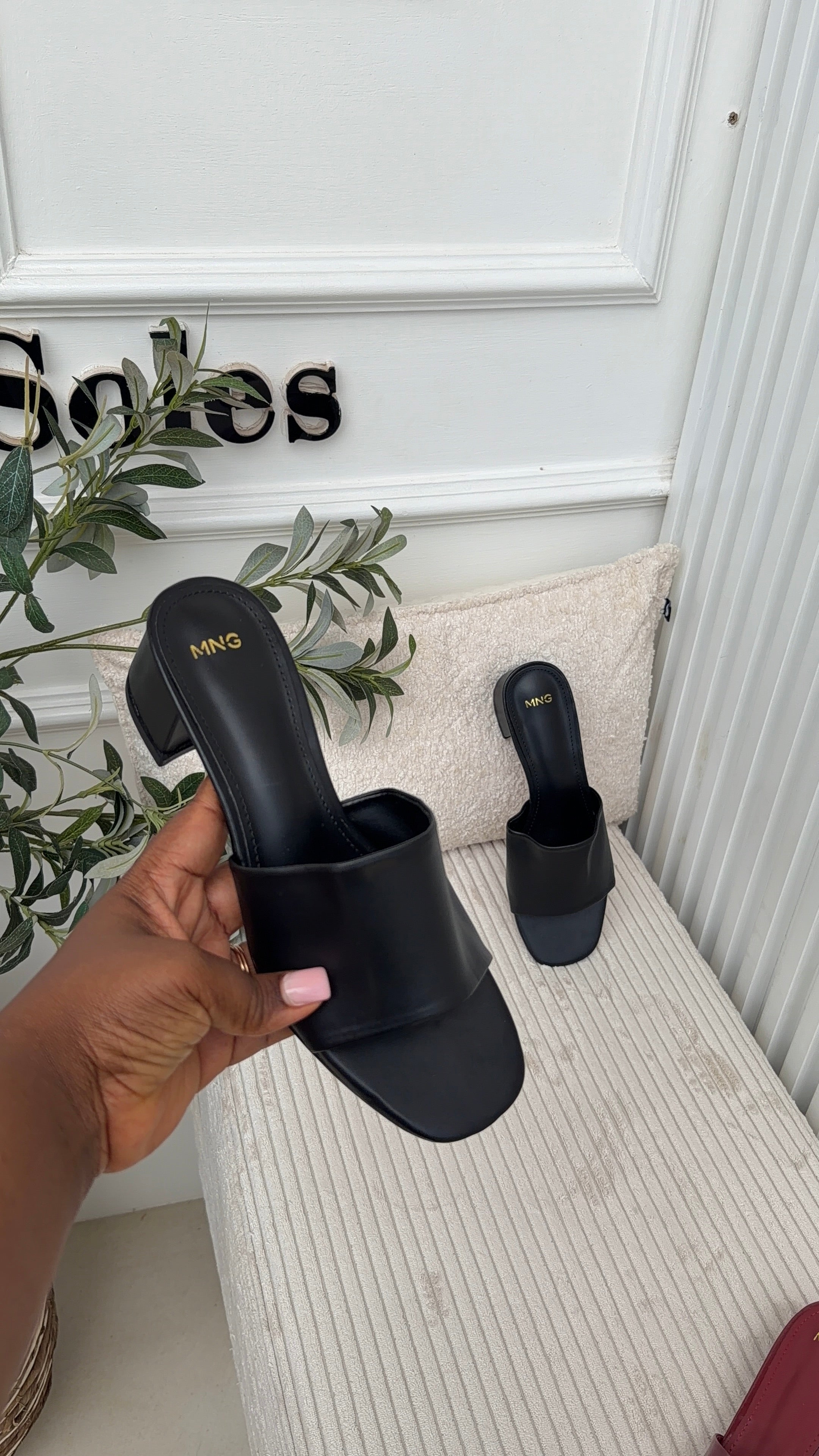 Reggie Block Slipper heels