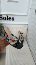 Vanny Slipper heels Black