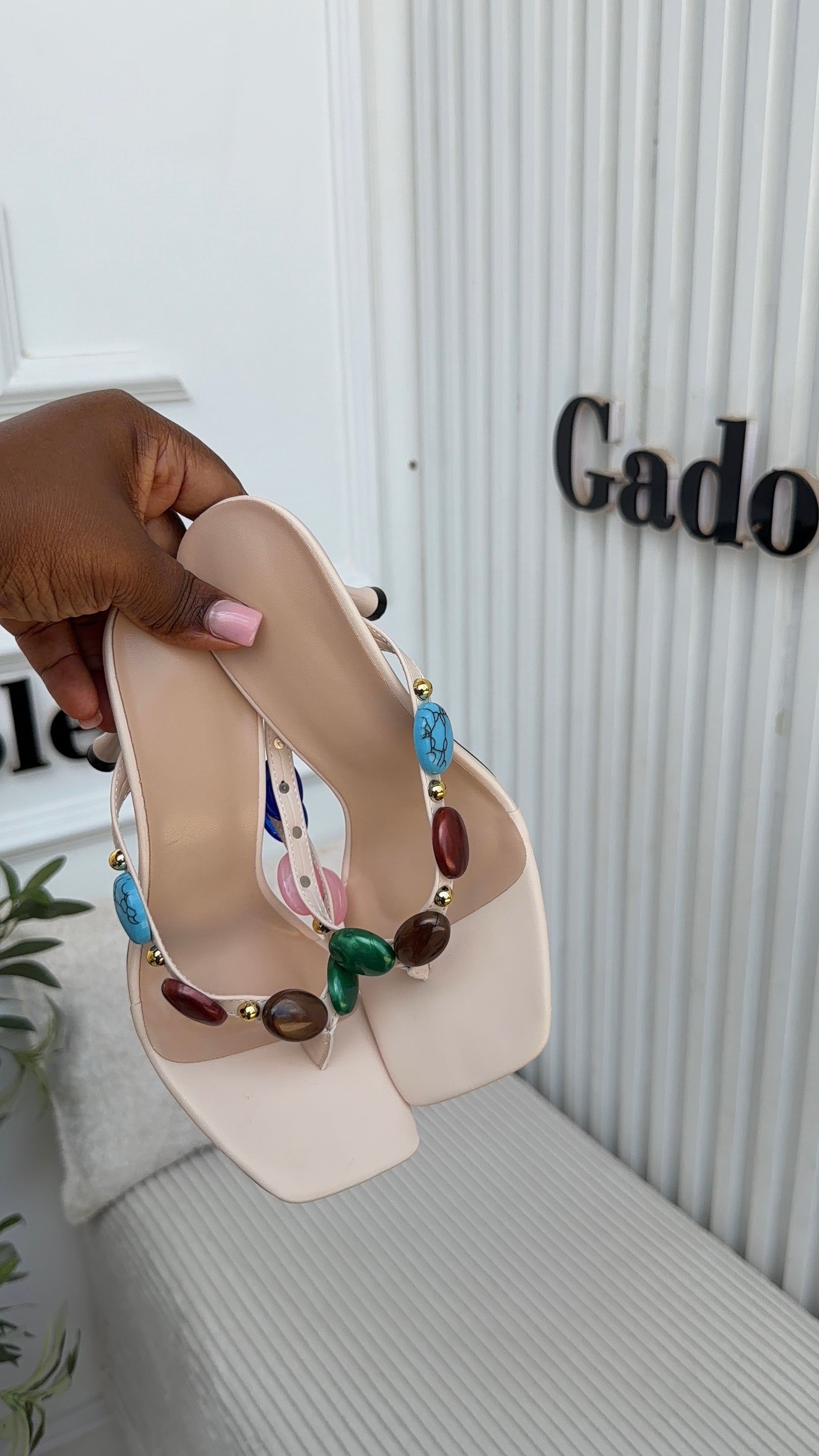 Vanny Slipper heels Nude